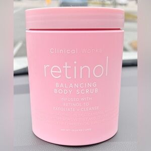 Retinol Balancing Body Scrub With Rose Oil Scent